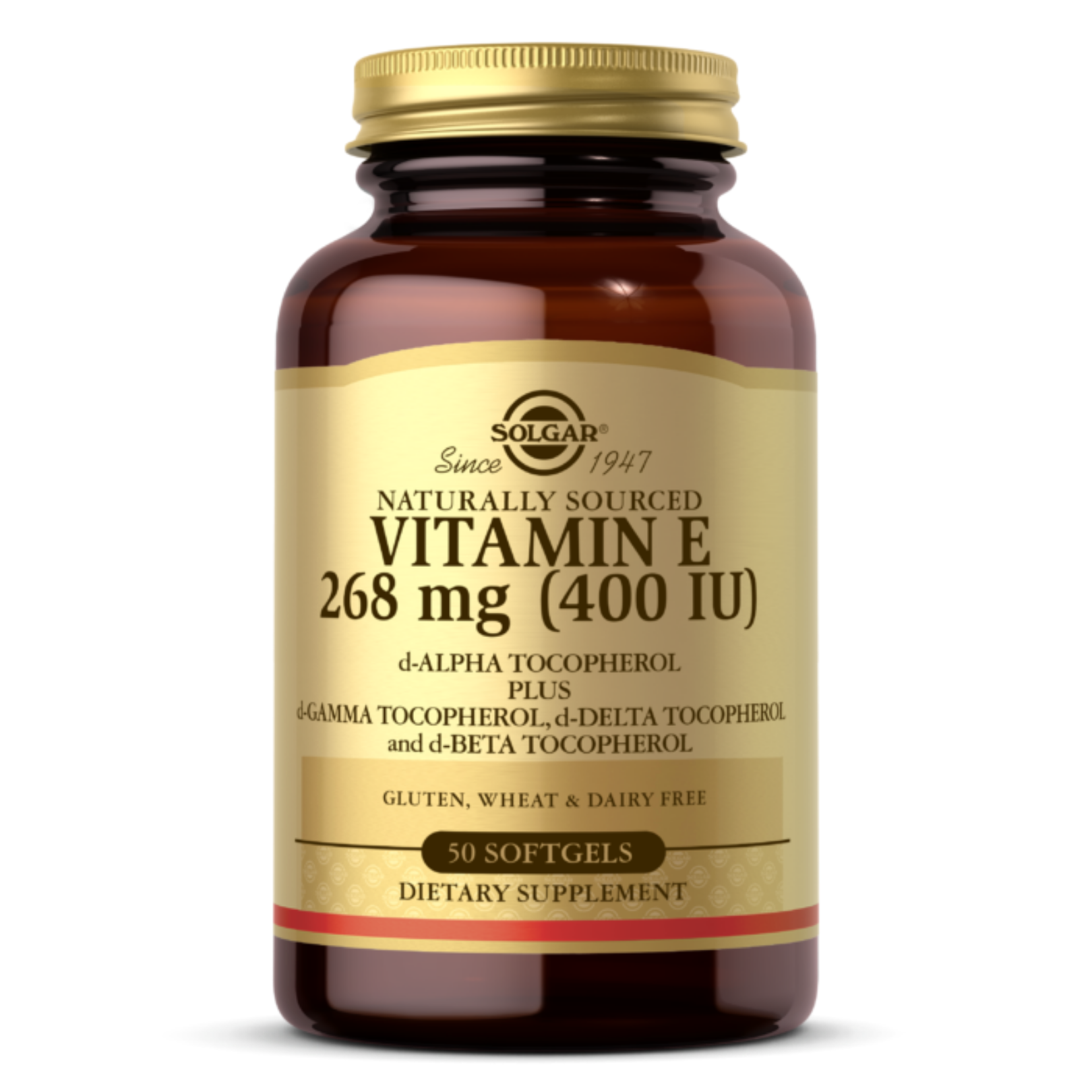Solgar Vitamin E 400iu Caps 50's
